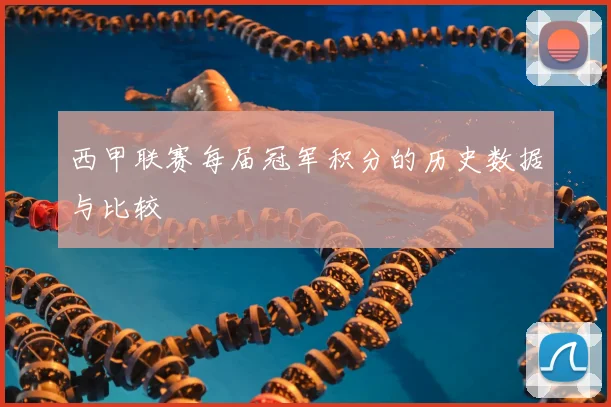 西甲联赛每届冠军积分的历史数据与比较
